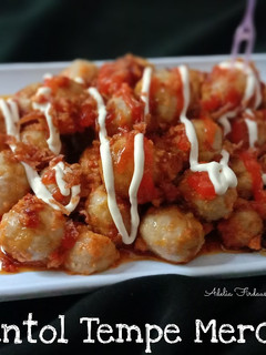Foto resep Pentol Tempe Mercon