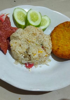 Foto resep Yakimeshi (nasi goreng ala jepang)