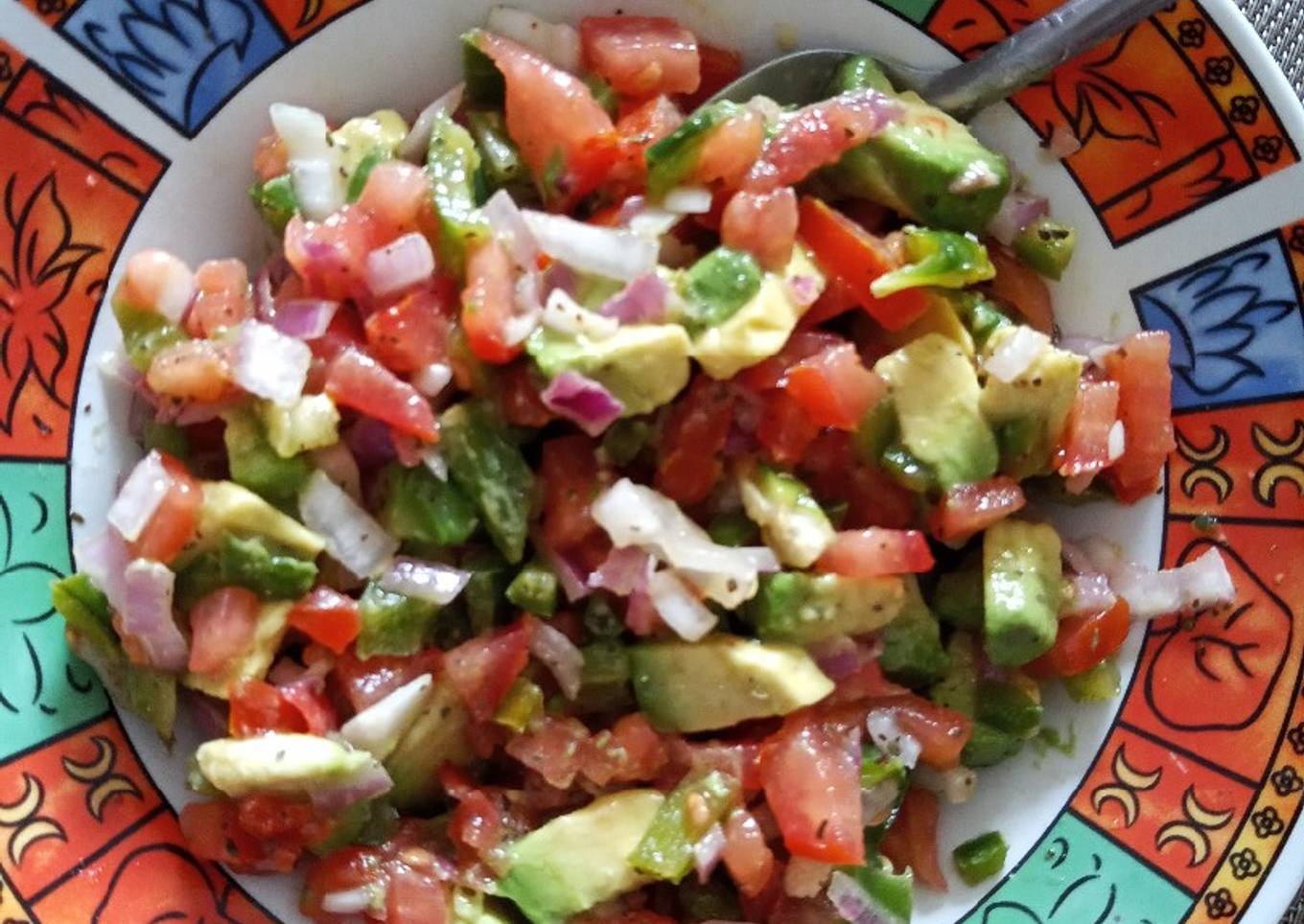 Botana de pico de gallo 馃悡馃悡