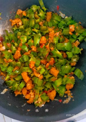 Foto resep Oseng kecipir tempe