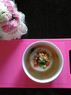 Foto resep MPASI Allora 10m+, sup wortel daging