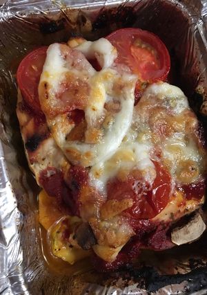 Olaszos zöldséggel rakott csirkemell recept fotója