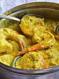 চিংড়ি ভাপা রেসিপি (Steamed prawn recipe)