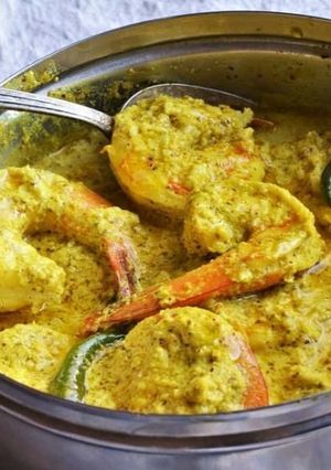 চিংড়ি ভাপা রেসিপি (Steamed prawn recipe) রেসিপির প্রধান ছবি