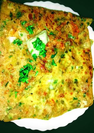 A picture of Cheese paratha.