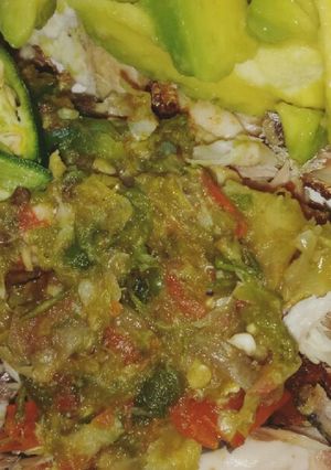 Foto resep Suwir Ikan Tongkol Sambel Ijo ala Diet debm