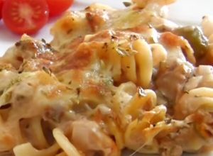 Foto de Massa com Atum gratinada