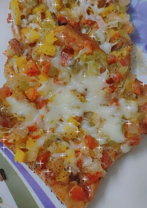 A picture of Cheesy Bread Pizza.