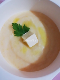 Foto resep Bubur Salmon MPASI 6+