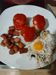 Una foto de Arroz a la cubana