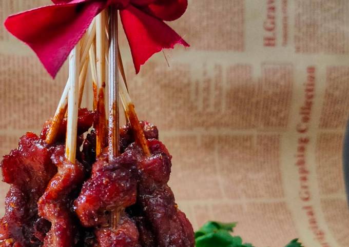 Sate Ayam Bumbu Manis Ketumbar, PRAKTIS