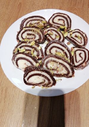 صورة لوصفة رولات التمر
