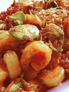 Foto resep Kentang udang pete balado