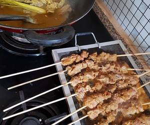 Resep mudah Sate Kambing Muda Enak Sederhana