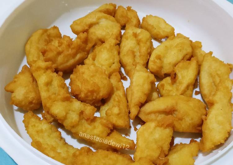 Cara Membuat Bergedel/Perkedel/Stik Kentang (dengan Tepung Kentang) yang Renyah