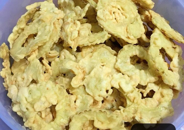 Bagaimana Membuat Keripik pare Anti Gagal