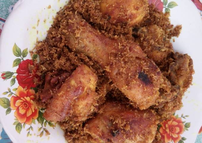 Ayam Goreng Serundeng, Simpel dan Bikin Nagih