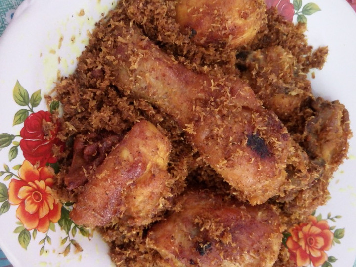 Resep Ayam Goreng Serundeng, Simpel dan Bikin Nagih, Enak Banget