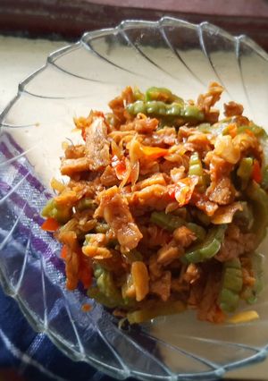 Foto resep Oseng Pare Tempe