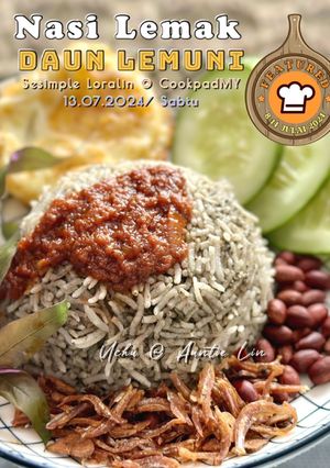 Gambar Nasi Lemak Daun Lemuni