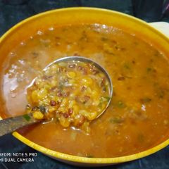 A picture of Daal tadka.