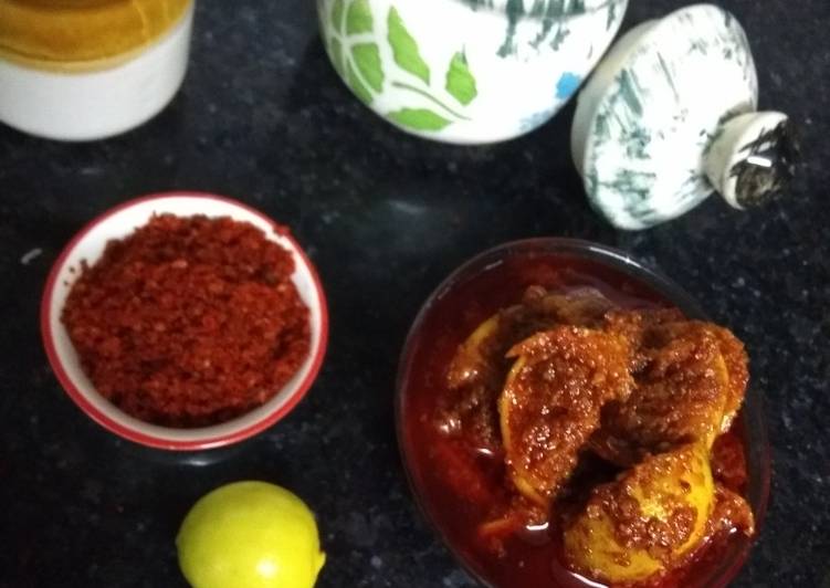 Recipe of Super Quick Homemade Instant Spicy Lemon Pickle