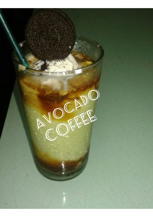 Foto resep Avocado coffee