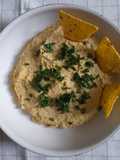 Hummus di ceci con nachos..squisita!!!