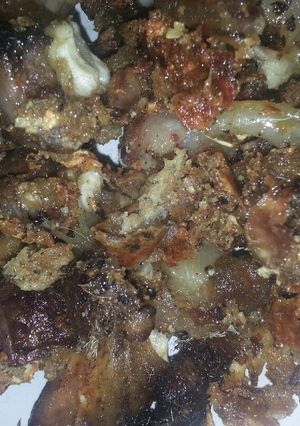 Foto resep Kepala kambing goreng