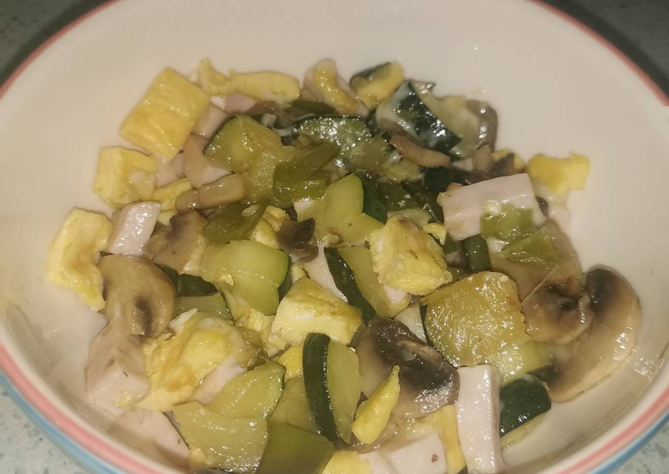 Salteado de verduras saludable