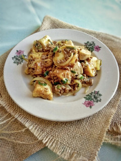 Foto resep Tumis Daging Tahu Tofu