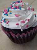 Cupcakes de chocolate con betún de queso Philadelphia❤
