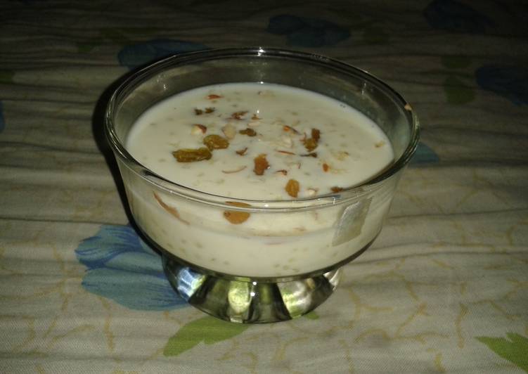 Steps to Make Ultimate Sabudana kheer