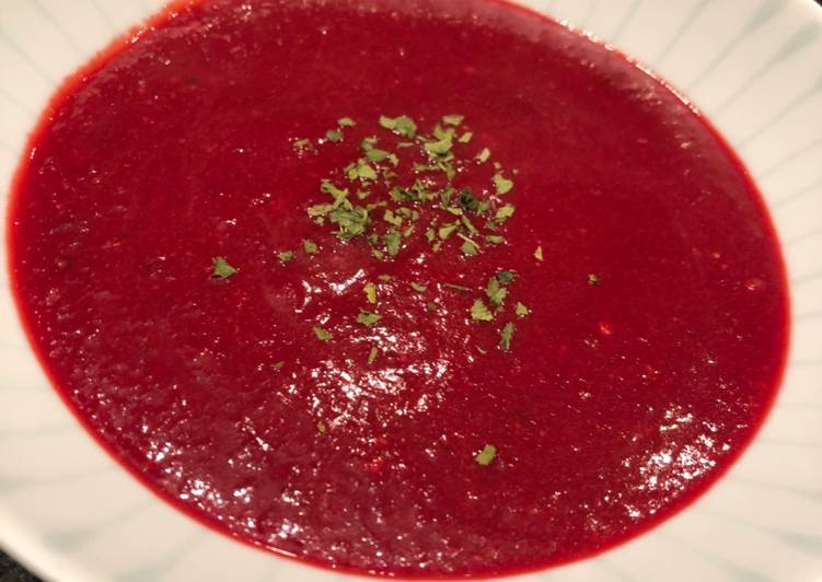Steps to Prepare Any-night-of-the-week Beetroots’ potage