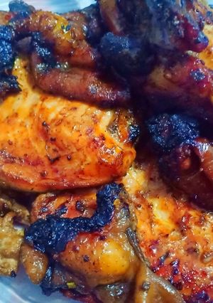 Foto resep Ayam bakar kecap pedas