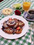 شرائح الخبز البايت المقلي🇫🇷"pain perdu" "french toast"