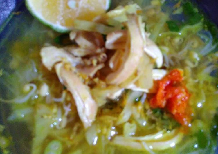 Soto bening limau