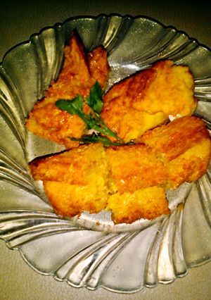 Foto resep Roti Goreng Isi Mie