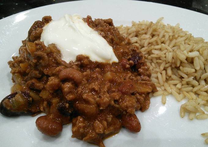 Chilli With Rice