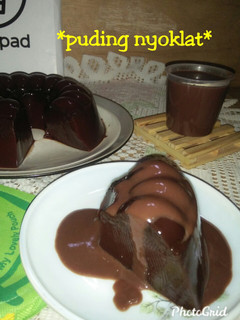 Foto resep *puding nyoklat*