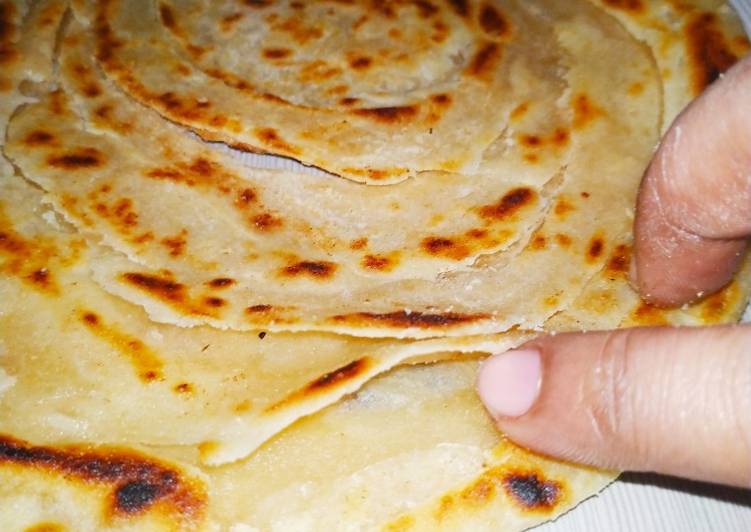 Recipe of Homemade Lachha Paratha