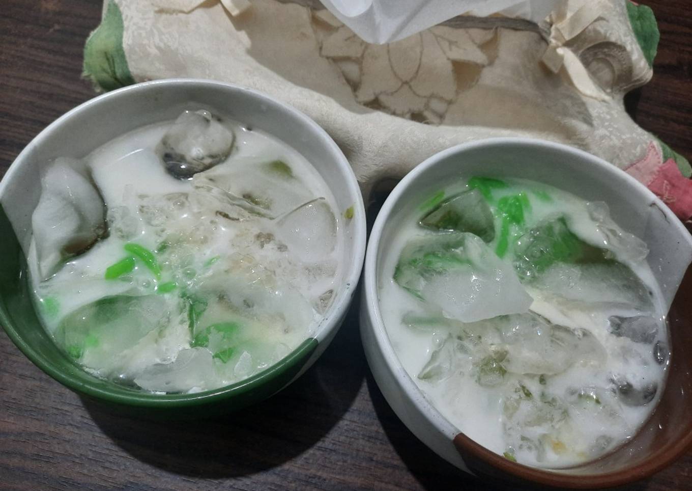 Es cendol selasih alpukat gula aren