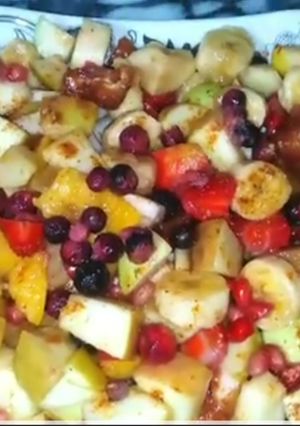 A picture of Healthy fruit chat.