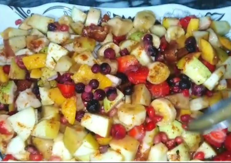 Recipe Of Super Quick Homemade Healthy Fruit Chat Top Source For Cooking Recipes