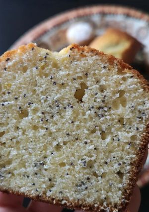 Une photo de Cake citron/pavot