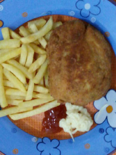 Foto resep Chicken Cordon Bleu Ala2 😀