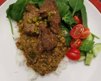 Easy Prepare Recipe Split Mung beans w braised Beef Delicious Simple