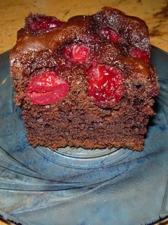 Meggyes kakaós süti recept fotója
