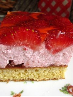 Epres túrós kocka (Gluténmentesen is) recept fotója