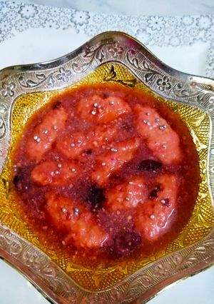 A picture of Rose Jamun.